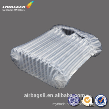 Best price inflatable air bubble plastic packing bag for protective for toner cartridge
